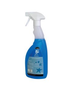 5 STAR FACILITIES GLASS CLEANER TRIGGER SPRAY 750ML BLUE (PACK OF 1)