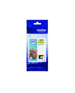 BROTHER YELLOW INK CARTRIDGE LC424Y
