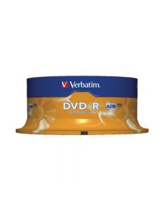 Verbatim DVD-R Colour Slim Case 4.7GB (Pack of 25) 43522