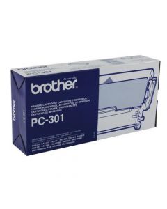 BROTHER THERMAL TRANSFER RIBBON CARTRIDGE AND REFILL PC301