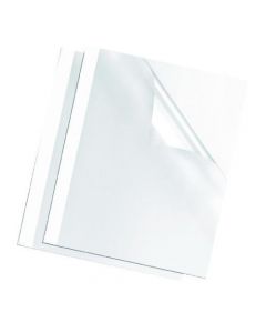 FELLOWES THERMAL BINDING COVERS 3MM WHITE (PACK OF 100) 53152