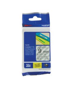 BROTHER P-TOUCH 9MM BLACK ON CLEAR TZE121 LABELLING TAPE (PACK OF 1)