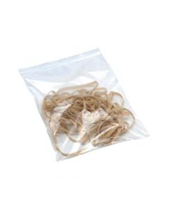 GRIP SEAL POLYTHENE BAGS RESEALABLE PLAIN 40 MICRON 200X280MM [PACK 1000]