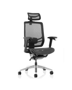 ERGO CLICK PLUS HIGH BACK ERGONOMIC POSTURE OFFICE CHAIR WITH ARMS AND HEADREST