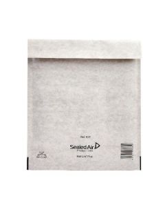 MAIL LITE PLUS BUBBLE LINED POSTAL BAG SIZE E/2 220X260MM OYSTER WHITE (PACK OF 100) MLPE/2