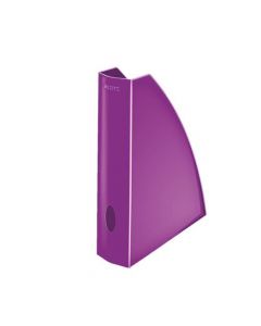 LEITZ WOW MAGAZINE FILE A4 PURPLE REF 52771062  (PACK OF 1)