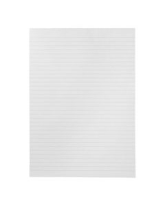 5 STAR ECO RECYCLED MEMO PAD HEADBOUND 70GSM RULED 160PP A4 WHITE PAPER [PACK 10]
