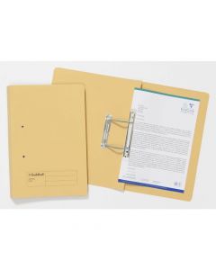 EXACOMPTA GUILDHALL TRANSFER FILE 285GSM FOOLSCAP YELLOW (PACK OF 25 FILES) 346-YLWZ