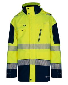 BEESWIFT DELTIC HI-VIS JACKET TWO-TONE  SATURN YELLOW N S (PACK OF 1)