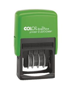 COLOP S220 GREEN LINE DATE STAMP 15520050 (PACK OF 1)