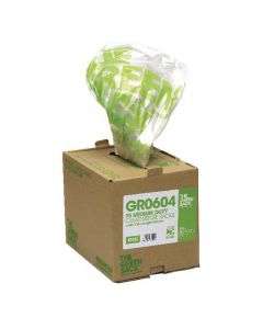 THE GREEN SACK REFUSE BAG IN DISPENSER CLEAR (PACK OF 75) GR0604