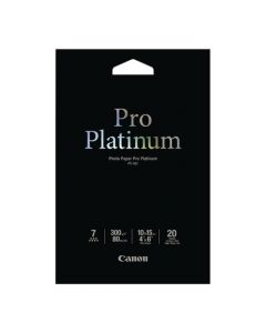 CANON PT-101 PLATNUM PRO 4 INCH X 6 INCH PHOTO PAPER 300GSM (PACK OF 20 SHEETS)