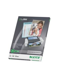 LEITZ ILAM PREM LAMINATING POUCH A4 160 MICRON (PACK OF 100) 74780000