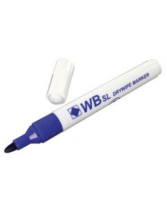 BLUE WHITEBOARD MARKER PENS BULLET TIP (PACK OF 10) WB15 804001