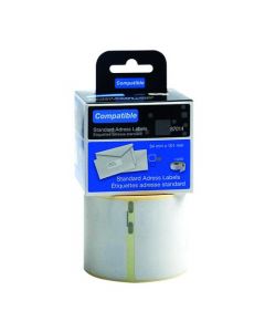 DYMO COMPATIBLE 99014 LABEL 54X101MM (PACK OF 2 ROLLS)