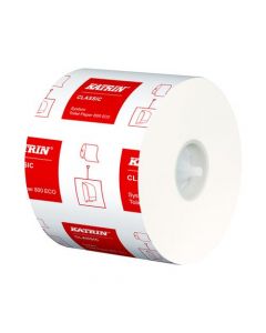 KATRIN CLASSIC ECO TOILET ROLL 2-PLY 800 SHEETS (PACK OF 36) 103424