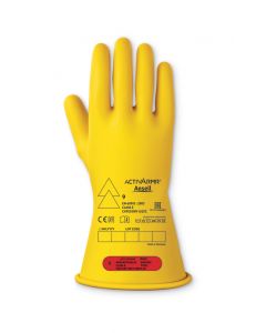 ANSELL LOW VOLTAGE ELECTRICAL INSULATING GLOVE (CLASS0) 8 M (PACK OF 1)