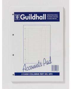 EXACOMPTA GUILDHALL 2-COLUMN CASH ACCOUNT PAD A4 GP2 (PACK OF 1)