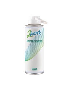 2WORK LABEL REMOVING FLUID WITH BRUSH DB50590 (PACK OF 1)