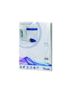 TYVEK B4A ENVELOPE 330X250X38MM GUSSET PEEL AND SEAL WHITE (PACK OF 20) 756524 P20
