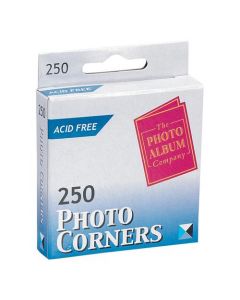 TPAC PHOTO CORNERS WHITE (PACK OF 250) PC250