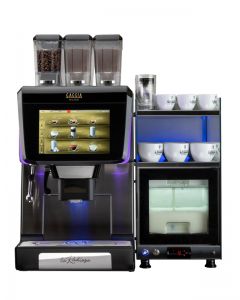 GAGGIA LA RADIOSA FRESH MILK AUTOMATIC COFFEE MACHINE WITH THE REVOLUTIONARY EVO EVOMILK TECHNOLOGY.