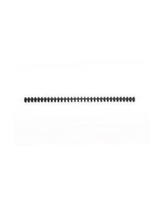 GBC BLACK CLICKBIND BINDING A4 SPINES 16MM (PACK OF 50) 387357E