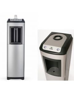 OASIS KALIX WATER COOLER SILVER MAINS FEED. CAPACITY 20 LITRES PER HOUR.
