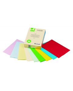 Q-Connect Coloured A4 Copier Paper 80gsm Cream Ream (Pack of 500)