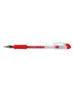 Q-CONNECT GEL PEN 0.5MM LINE RED (PACK OF 10) KF21718