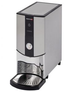 MARCO PB5 5 LITRE WATER BOILER COUNTER-TOP WITH A PUSH BUTTON RELEASE SILVER.