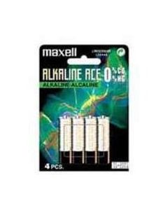MAXELL ALKALINE BATTERY LR03/AAA MN2400 PACK OF 4 723773
