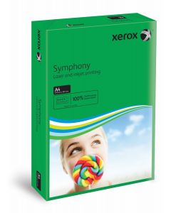 XEROX SYMPHONY A4 80GSM DARK GREEN PAPER (PACK OF 500 SHEETS, 1 REAM) 3R93951