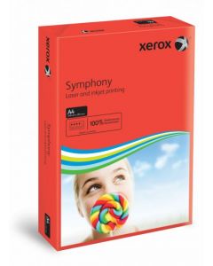 XEROX SYMPHONY DARK RED A4 80GSM PAPER (PACK OF 500 SHEETS, 1 REAM) XX93954
