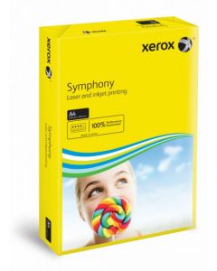 XEROX SYMPHONY DARK YELLOW A4 80GSM PAPER (PACK OF 500 SHEETS, 1 REAM) XX93952