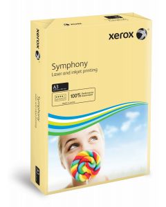 XEROX COPIER A3 SYMPHONY TINTED 80GSM IVORY (PACK OF 500 SHEETS, 1 REAM) 003R92203