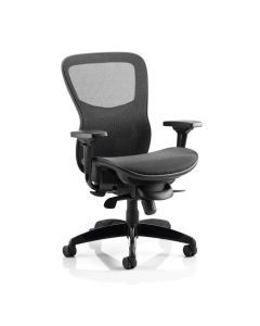 STEALTH SHADOW HIGH MESH BACK ERGONOMIC POSTURE CHAIR WITH ARMS