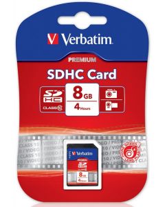 Verbatim SDHC Memory Card Class 10 8GB 43961