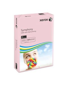XEROX SYMPHONY A4 160G PASTEL PINK CARD (PACK OF 250 CARDS) 3R92306