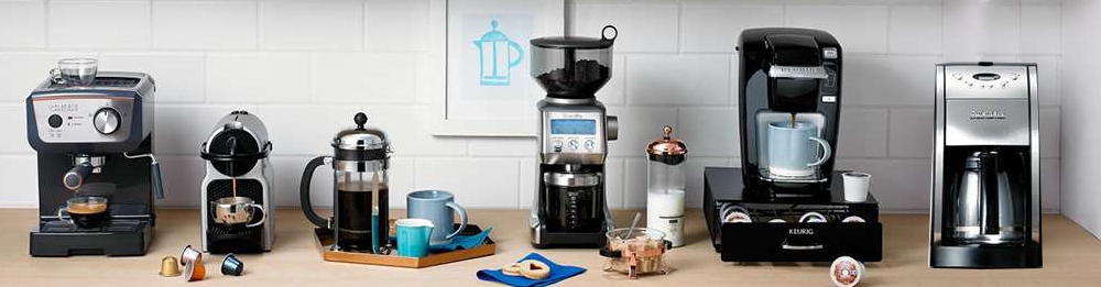 Several Different Types of Coffee Machine